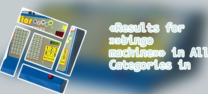 Bingo machine for sale