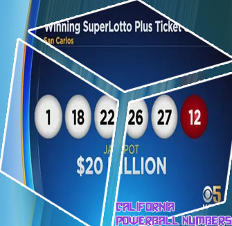 Ca lottery winning numbers