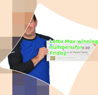 Lotto max winning numbers