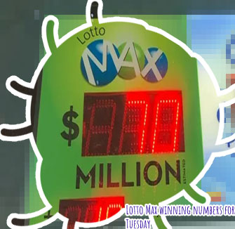 Lotto max winning numbers last night