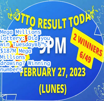 Mega lottery live