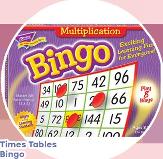 Multiplication bingo game online