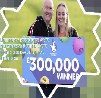 National lottery results tonight live